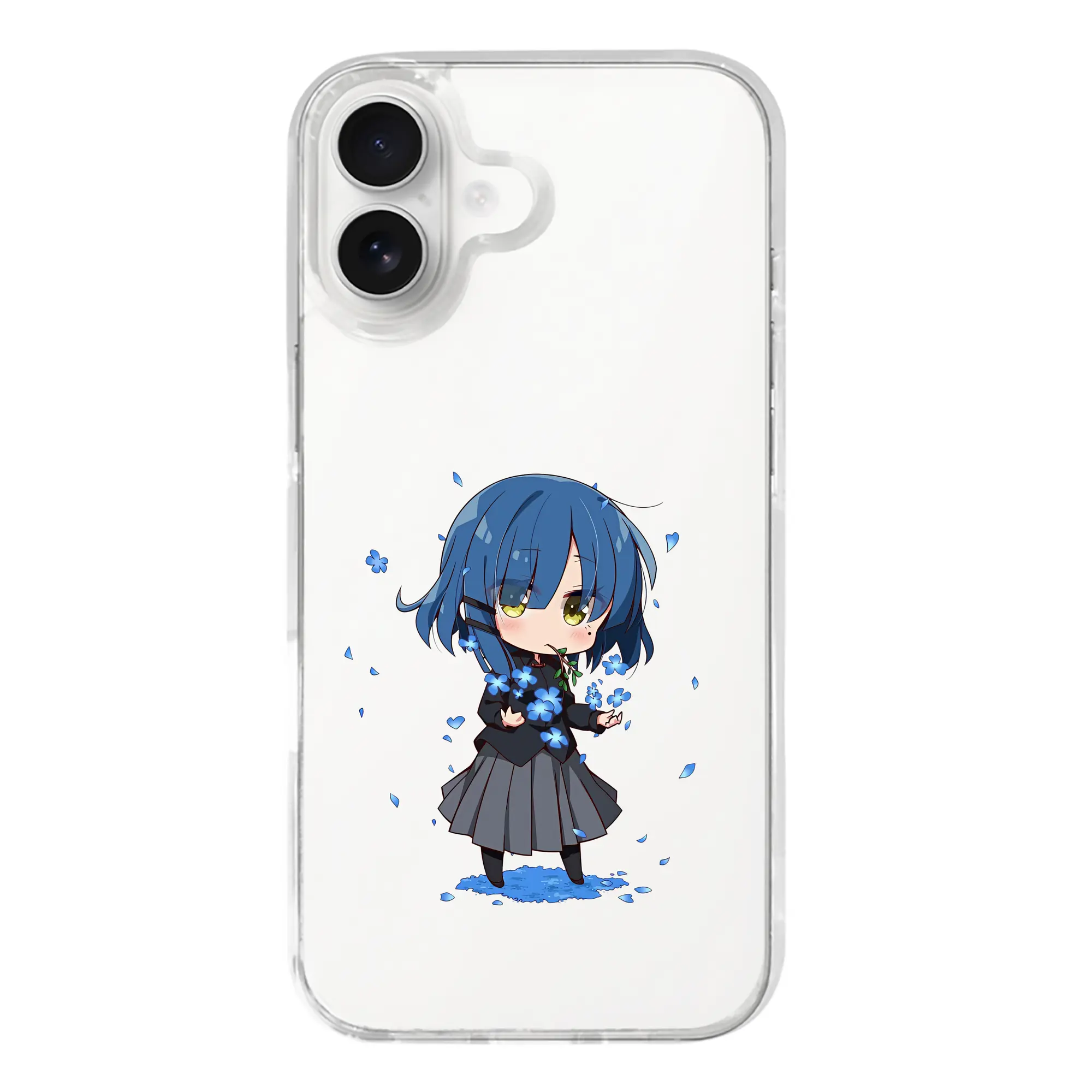 ぼっちざろっく！ グッズ,山田リョウ - iPhone 17シリーズ 透明スマホケース – 薄型・耐衝撃・精密フィット保護カバー